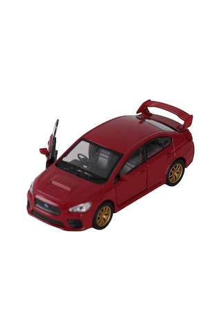 43693 Welly Dıe Cast Pull Back Subaru Wrx Çok Renkli