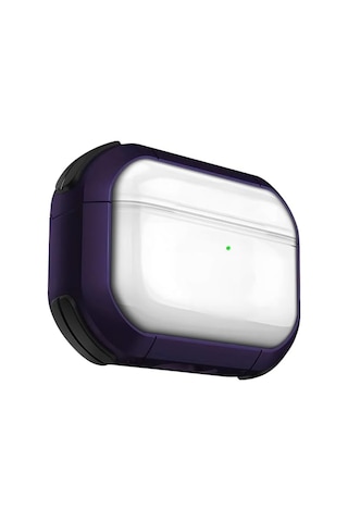 Airpods Uyumlu Pro 2. Nesil İçin Armor Serisi Darbelere Karşı Ultra Güçlü Koruma Fiber Karbon Arka Tasarım Airpods Uyumlu Kıl