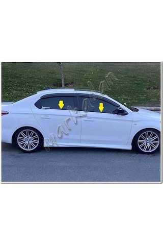 Db Chrome Peugeot 301 Cam Çıtası Nikelajı 2012 Sonrası 4 Parça P.
