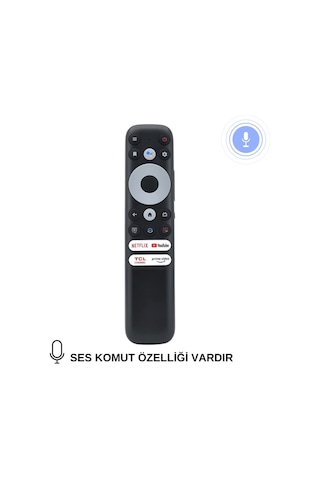 Tcl Android Led Tv Kumanda Ses Komutlu Rc902n Fmr1 Kumanda