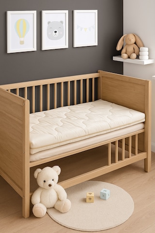 Pierre Cardin Babysoft Organik Bebek Sünger Yatağı 9 Cm 70 x 140 CM