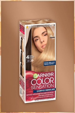 Çarpıcı Renkler Hl3 Sarı Saç Boyası, Demikit 3600542629829-10791