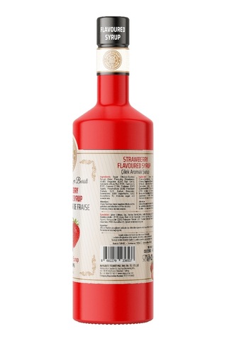 Sirius Premium Çilek Fındık Nane Aromalı Şurup 3 x 700 ML