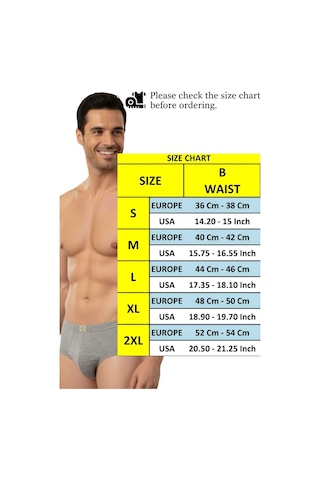 Tezzgelsin Erkek %100 Pamuklu 6'lı Penye Slip Külot Siyah