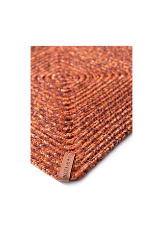 Koza Home Cesta El Yapımı Örgü Kiremit Kare Supla 32x32 4030 Kiremit