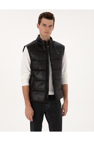 Pierre Cardin Erkek Siyah Mont Yelek 50313940-vr046 Siyah