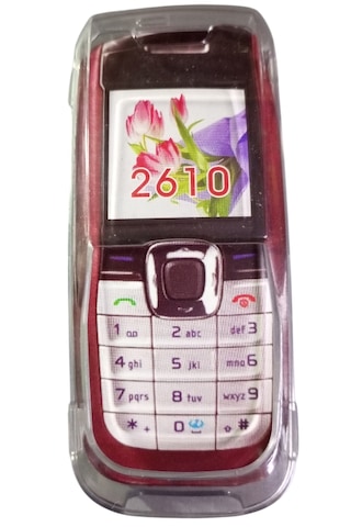 Nokia 2610 Uyumlu Telefon Koruyucu Şeffaf Mika Kapak -