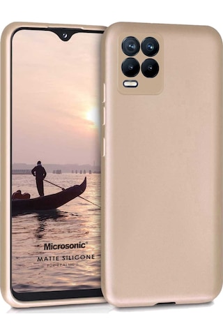 Microsonic Matte Silicone Realme 8 Kılıf