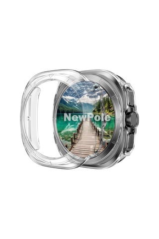 47mm Için Ekran Tam Kaplayan Kasa Kılıf Yüksek Hassasiyetli Kılıf Ultra 47mm İle Uyumludur Şeffaf