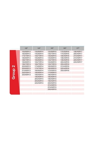 NKT GROUP  Araç Lastiği Kar Çorabı Yüksek Kalite Kırmızı Group-2