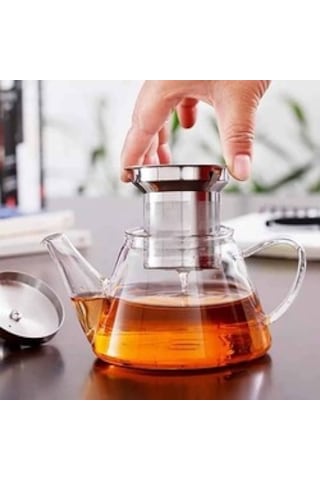 EPİNOX BOROSİLİKAT CAM DEMLİK V MODELİ (*VD-500)