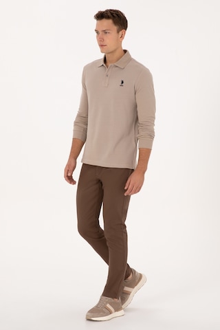 U.s. Polo Assn. Erkek Coconut Pantolon Kanvas-chino 50316835-vr153 Coconut