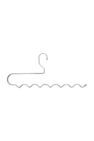 1 Adet Krom Zigzag Elbise Askısı Çok Amaçlı Askı Zigzag Askı Düz Tutucu Prarik Askı Çok Amaçlı Askı Diğer