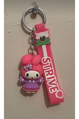 Anahtarlık Hello Kitty Açık Gri Anahtarlık Hello Kitty Açık Gri