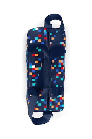 Coral High 27550 Erkek Çocuk Spor Ve Seyahat Çantası - Lacivert Çok Renli Geometrik Desenler