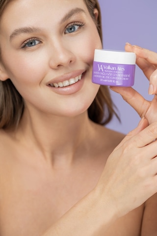 Volkan Ates Natural & Beauty Lavanta Yağlı Göz Çevresi Kremi Cam Kavanoz 50 ML