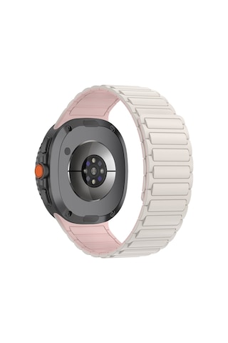 Samsung Uyumlu Galaxy Watch 8 Zore Krd-146 Silikon Kordon Strap Kayış