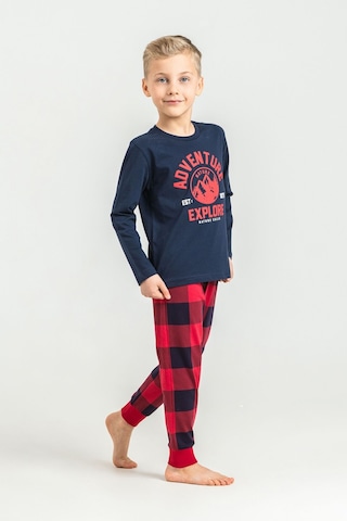Rolypoly Erkek Çocuk Nature Calls Lacivert Uzun Kol Pijama Takım Rp3873-c-v1 Rp3873-c-v1