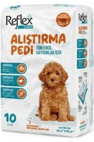 Reflex Care Reflex Care Kaydırmaz Köpek Alıştırma Pedi 60x90 Cm 10'lu