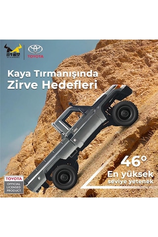 Mn Model Mn82 Pro 1/12 Toyota Land Cruiser Lc79 4wd Rc Model Crawler Offroad Truck Uzaktan Kumandalı Araba Rtr Lisanslı Gümüş+dahili Işık Seti