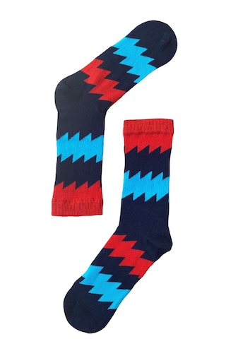 The Socks Company 3'lü Desenli Kadın Çorap Set 22kdcr989p Çok Renkli