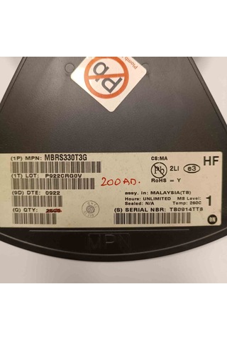 Mbrs330t3g 4a 30v Smd Malaysıa Schoyky Diyot 14 Adet