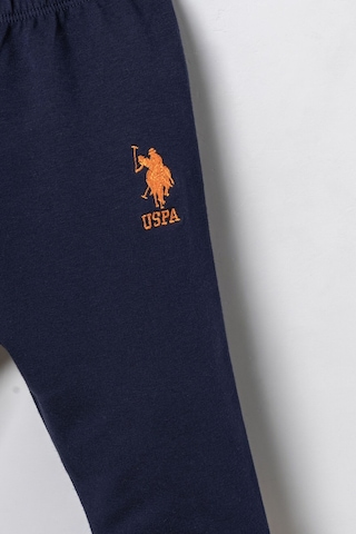 U.S. Polo Assn. Baskılı Erkek Bebek Gri Eşofman Takım Usb3167-c-v1 Usb3167-c-v1