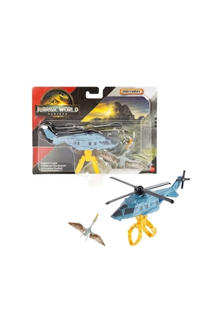 Matchbox Jurassic World Dino Transporter Arabaları Quetzal-copter Çok Renkli