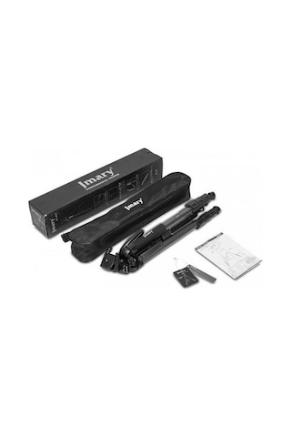 Jmary KP2254 44 cm 3 Kademeli Profesyonel Tripod - ZORE-262645 Siyah
