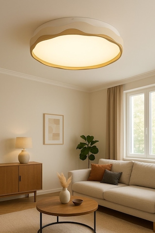 Beramus Model Özel Tasarım 42 Cm 3 Renk Beyaz-gün Işığı-sarı