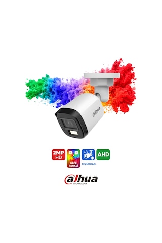 Hac-b1a21p-u-ıl 2mp Hdcvı 30m Ir Gece Renkli Bullet Kamera