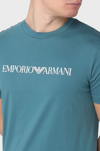 Emporio Armani Erkek T Shirt 8n1tn5 1jpzz 07a2 Petrol Petrol