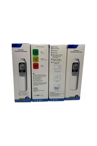 Temassız Ateş Ölçer Kızılötesi Termometre Vücut Ve Alından Ölçüm Ft-100b