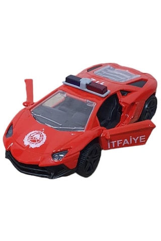 Çek Bırak Metal Araba Lamborgini - İtfaiye