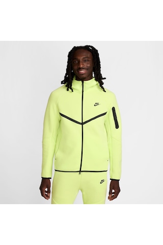 Nike Tech Fleece Fz Windrunner Hoodie Erkek Sarı Sweatshirt