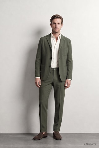 D'S Damat Ds Damat Comfort Haki Gofre Desenli Takim Elbise 6hc05ort00601 H01