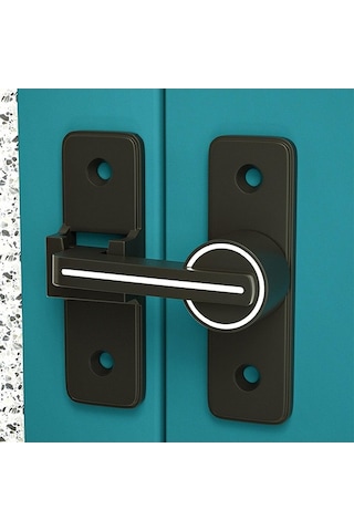 Besthome1 Suntek Bahçe Penceresi İçin Dönenebilen Kapı Mandalı 180 Derece, Garaj Kullanımı, Farklı Renklerde, Standart Boyutta