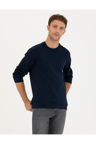 Pierre Cardin Erkek Koyu Lacivert Sweatshirt 50279557-vr100 Koyu Lacivert