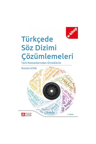 Türkçede Söz Dizimi Çözümlemeleri E-kitap