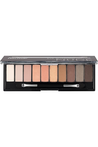 Flormar 10'lu Far Paleti (AÇIK NUDE VE TOPRAK TONLARI) - Eyeshadow Palette - 001 Nude - 8690604479511