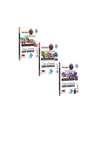 Tüm Adaylar İçin Taktiklerle Temel Matematik Geometri Problemler Seti İlyas Güneş - 848059307