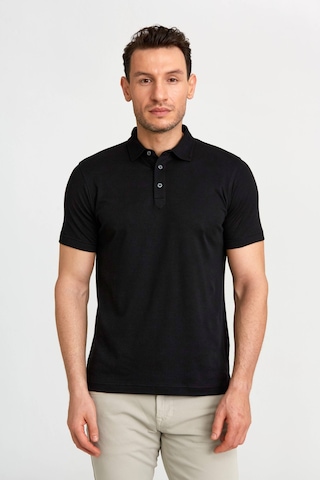 Bisse Merserize Pike Polo Yaka T-shırt Sıyah Ts24y24105 D99 Siyah