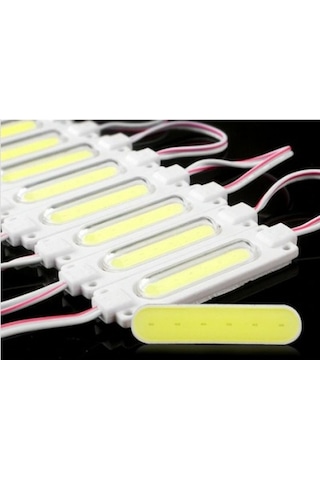 Parmak Led Lamba 6 Smd Ledli Beyaz 12v 20 Li Set