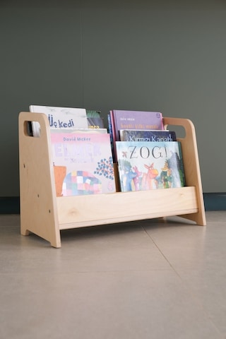 Montessori Huş Ahşap Kitaplık Ahşap Montessori Huş Ahşap Kitaplık Ahşap