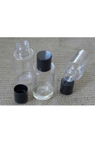 100 Adet Boş Plastik Şişe 30 ML. Boş Sıvı Şişesi. Seyahat Şişesi