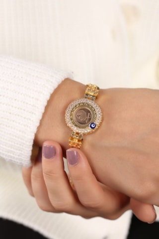 Enderun Kuyumculuk 0.25 Gram Atatürk Görselli Altınlı Bileklik