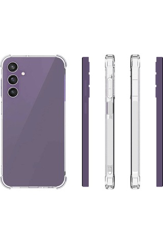 Goocamp Galaxy Uyumlu A25 Kılıf Nitro Anti Shock Silikon - Renksiz Renksiz