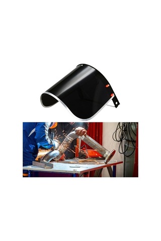 Trendooze Yüz Siyah Kesme Kaynak Kalkanı Darbe Budama Bahçe Ayarlanabilir Anti Pt