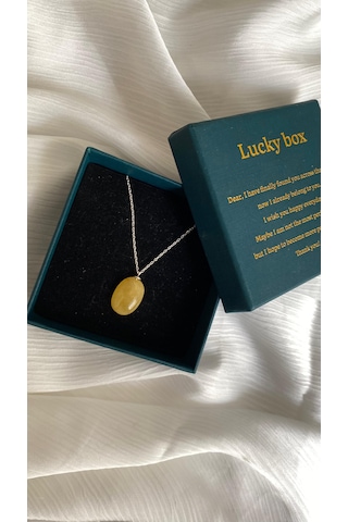 Sertifikalı Kehribar Yetişkin Kolye