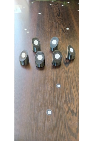 3d Tarayıcı Açılı İşaretleyici Yüksek Yansıtıcı 3d Tarama 12 Mm Marker 25 Adet 1